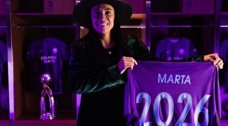 Marta fica: Orlando Pride anuncia renovação com a craque brasileira por mais duas temporadas